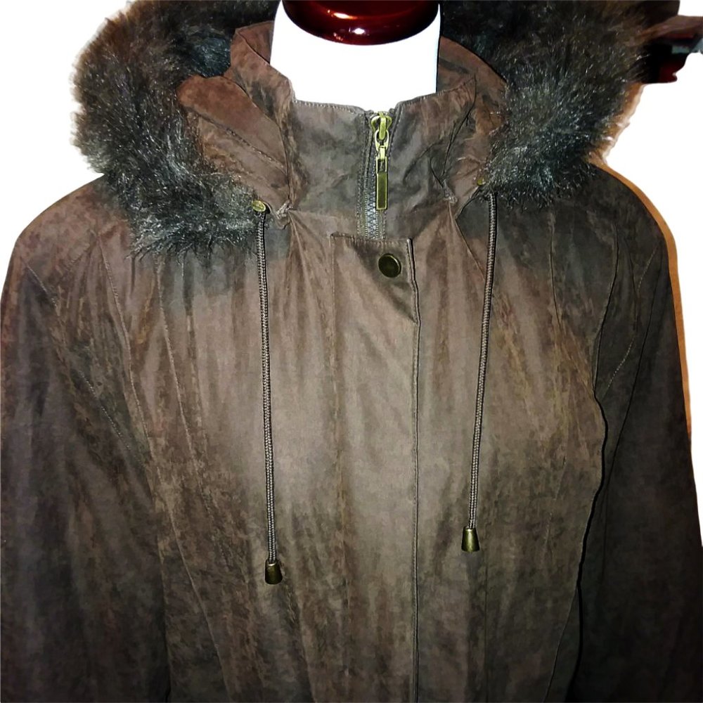 Classic Elements Women’s Winter Jacket Detachable… - image 1